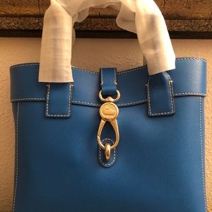 Dooney & Bourke Royal Blue Cara Tote
